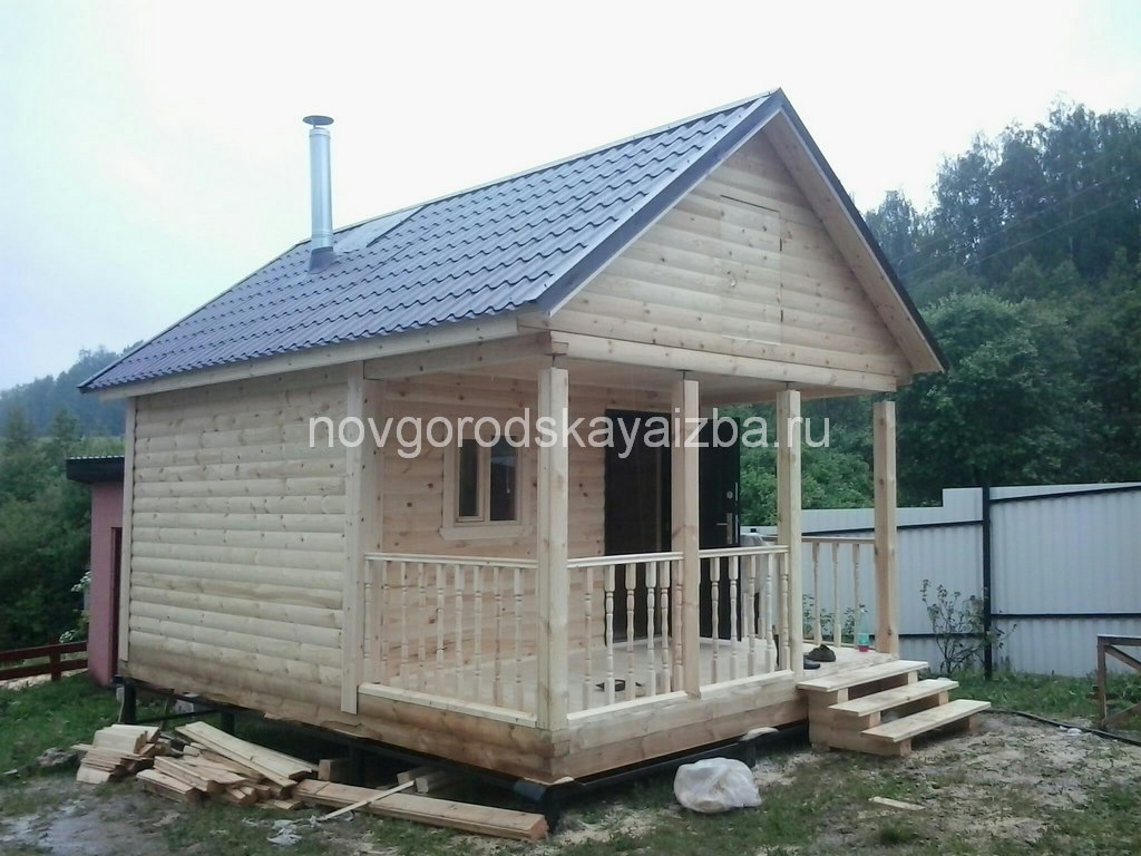Строительство бань в Новгородской области